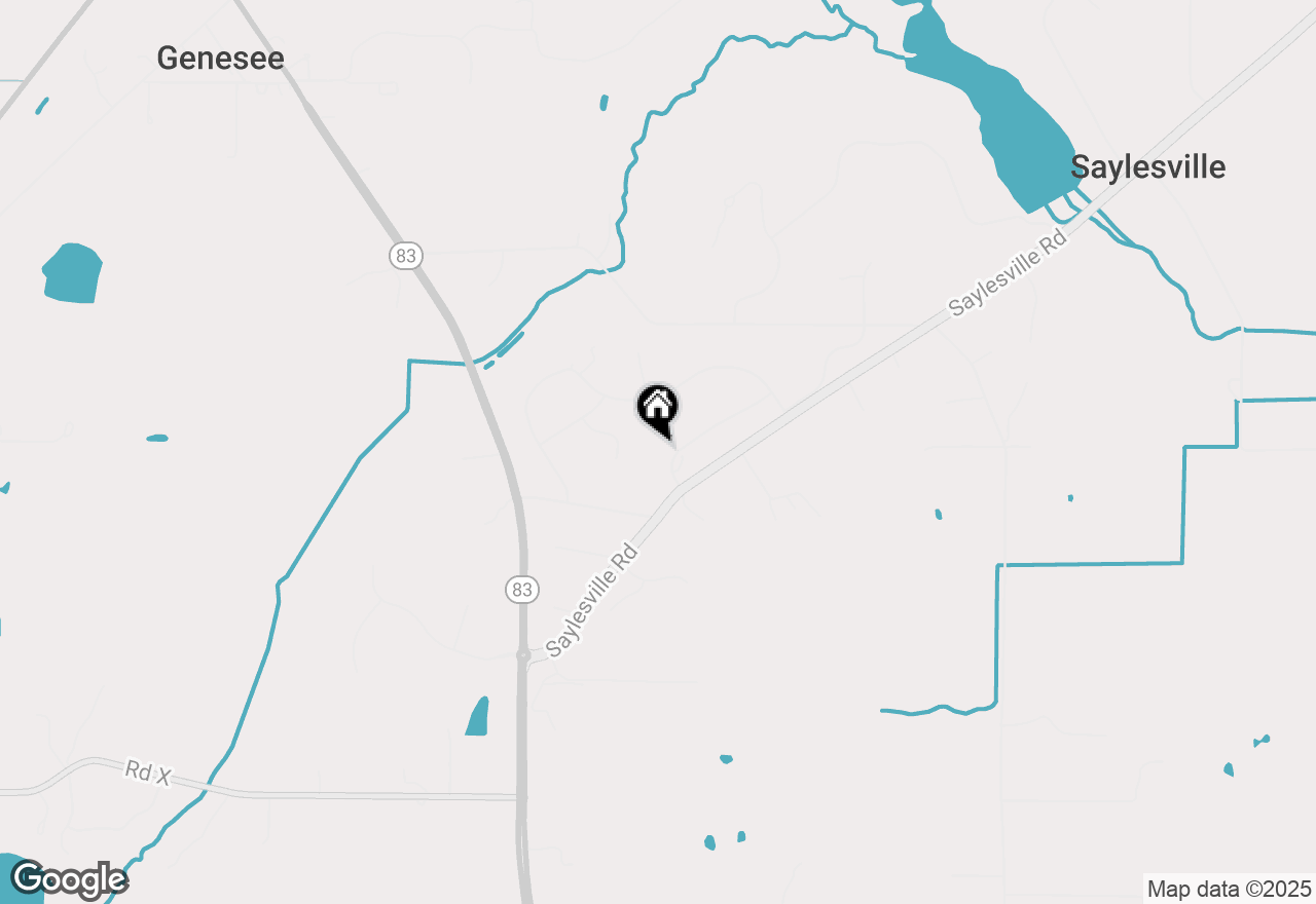 Map of S56W29680 Roanoke Dr, Waukesha, WI 53189