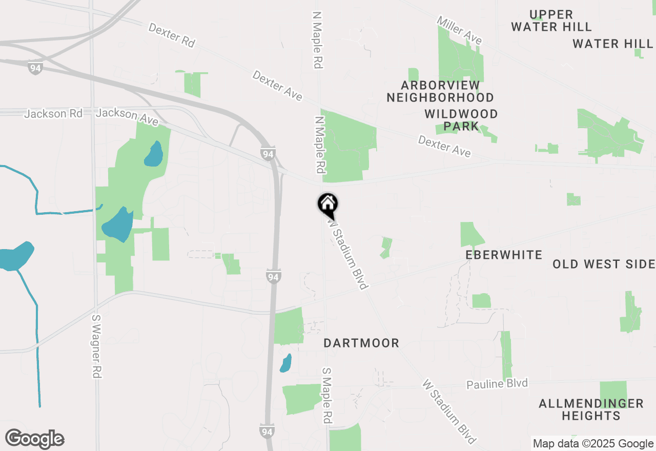Map of 401 S Maple Road, Ann Arbor, MI 48103