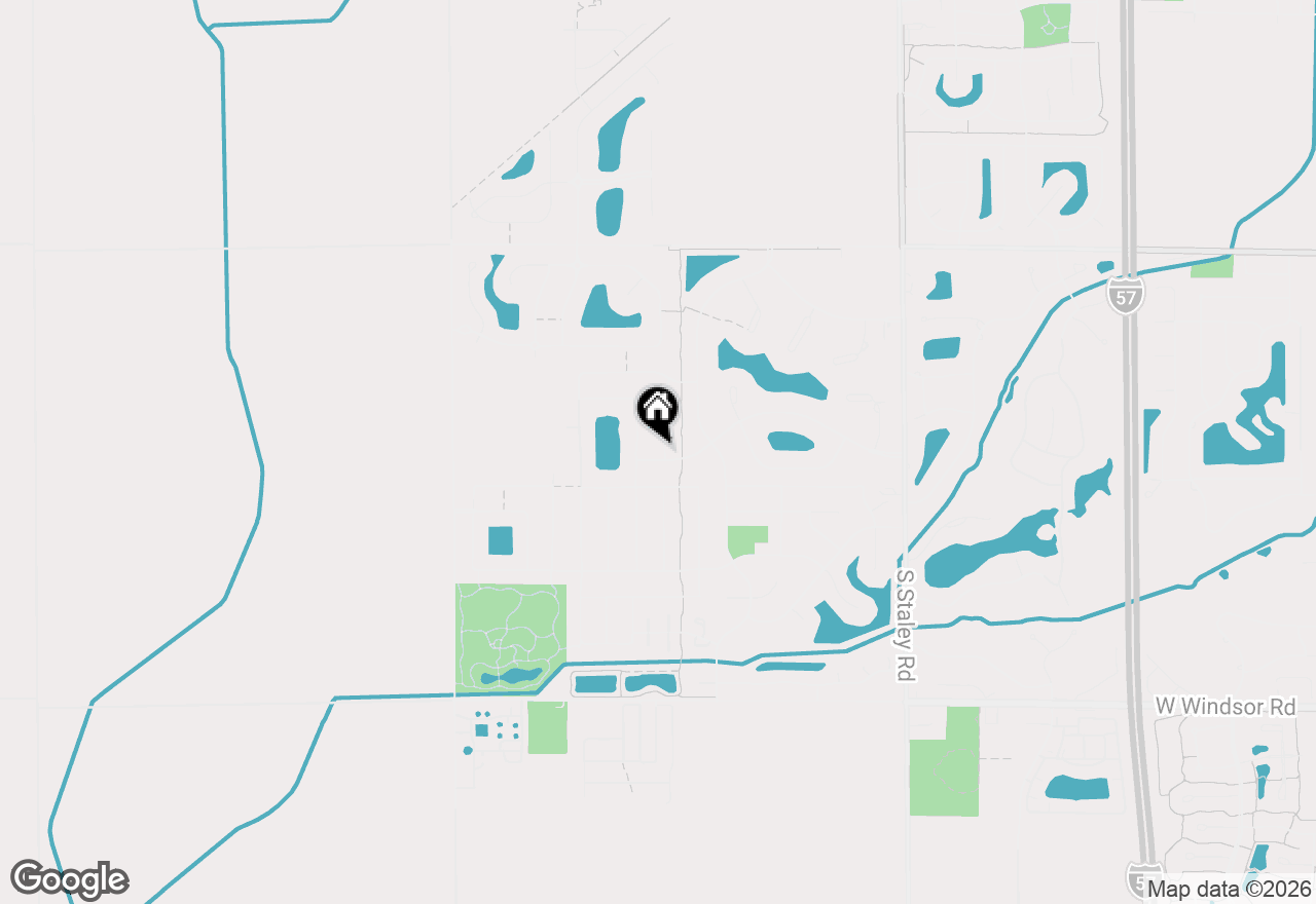 Map of 1821 Benodot Street, Champaign, IL 61822