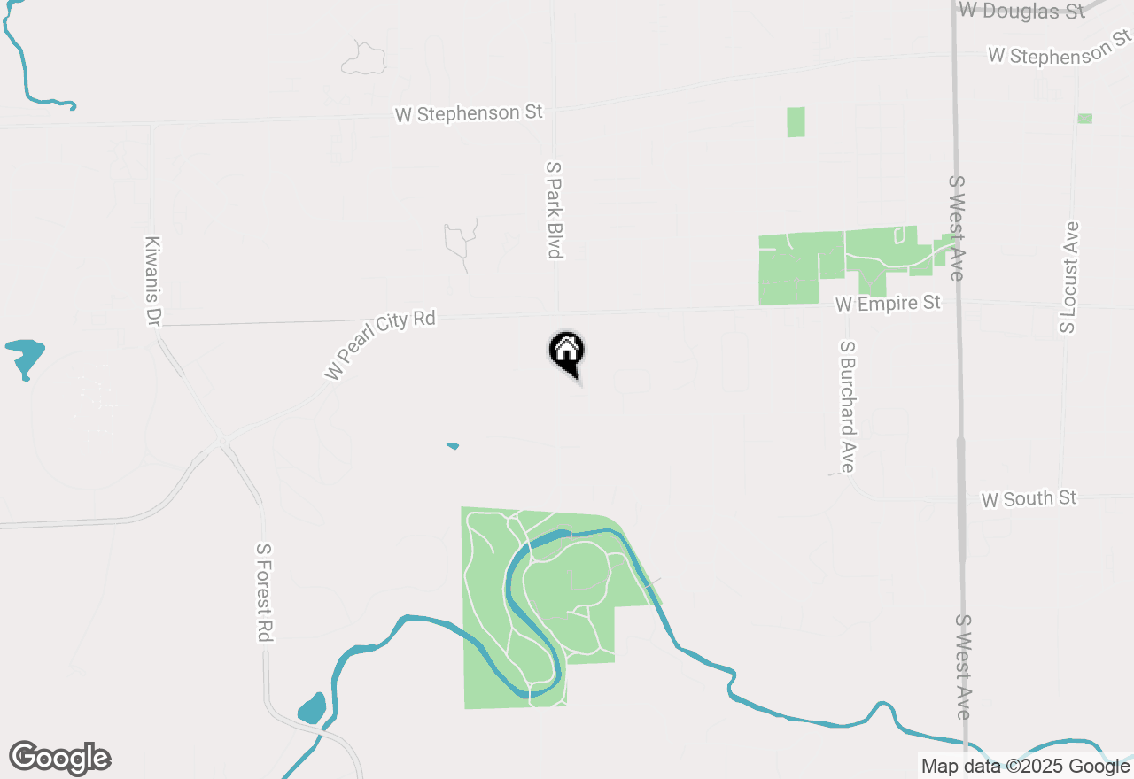 Map of 1612 Parkside Court, Freeport, IL 61032