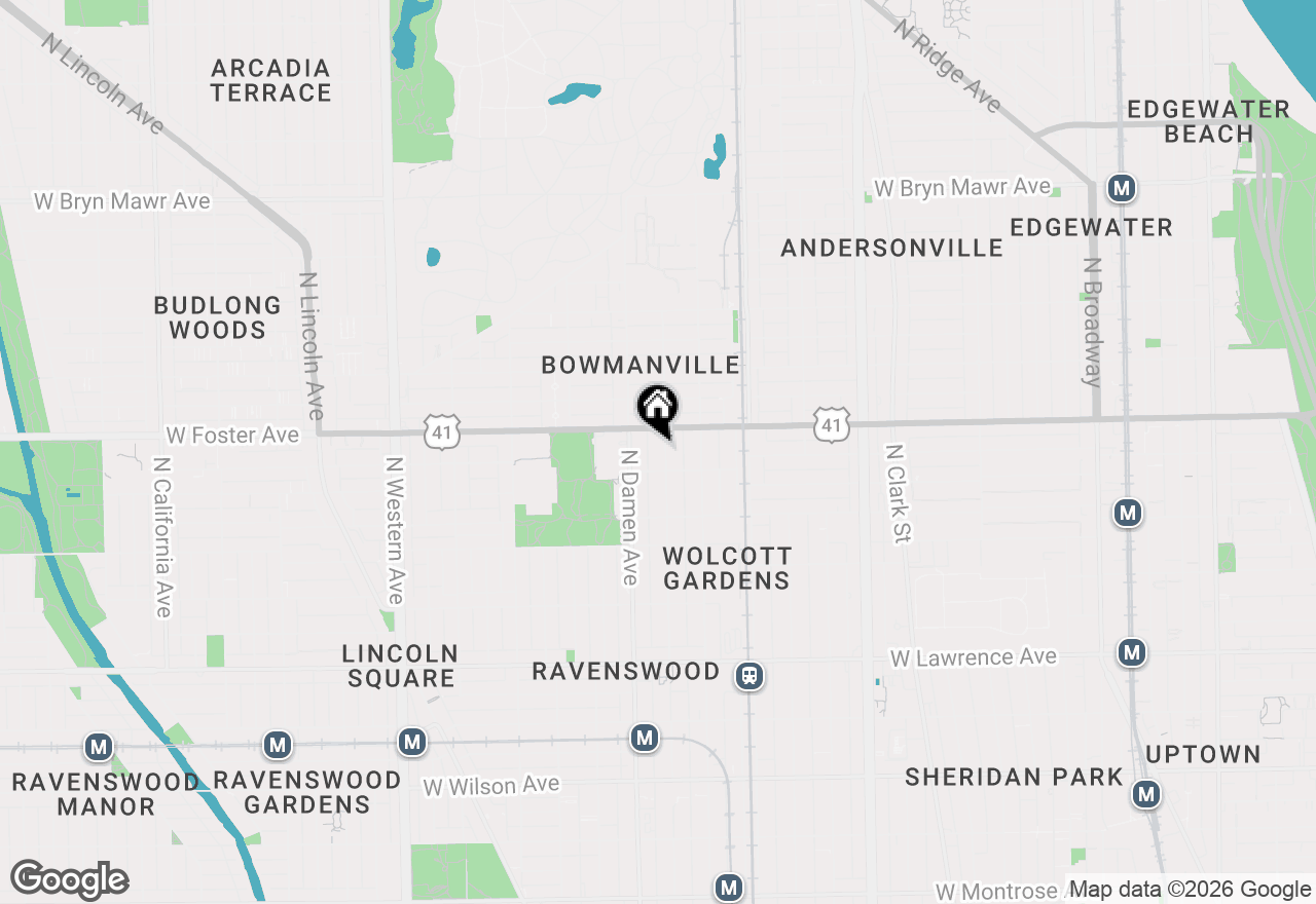 Map of 5118 N Winchester Avenue, Chicago, IL 60640