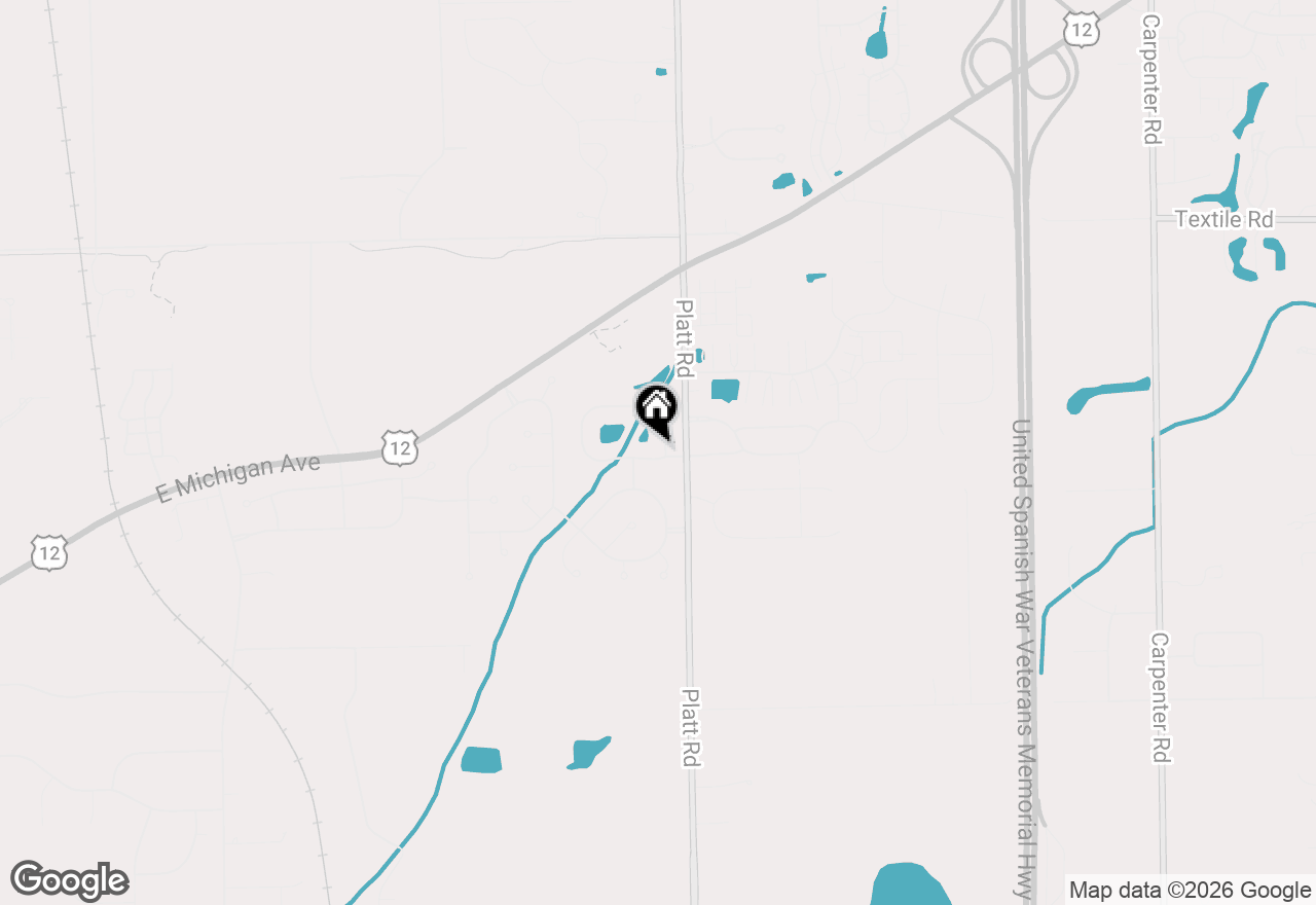 Map of 6474 Bedview Drive, Saline, MI 48176