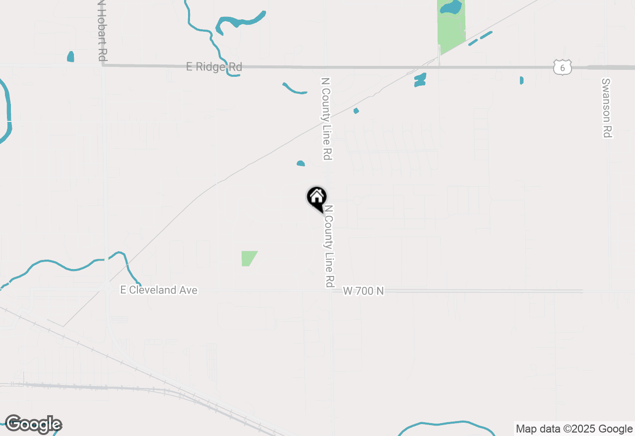 Map of 254 Ryan Court, Hobart, IN 46342