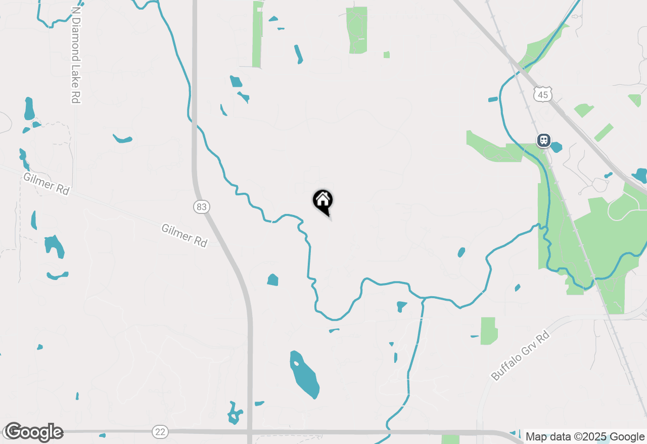 Map of 5632 Oakwood Circle, Long Grove, IL 60047