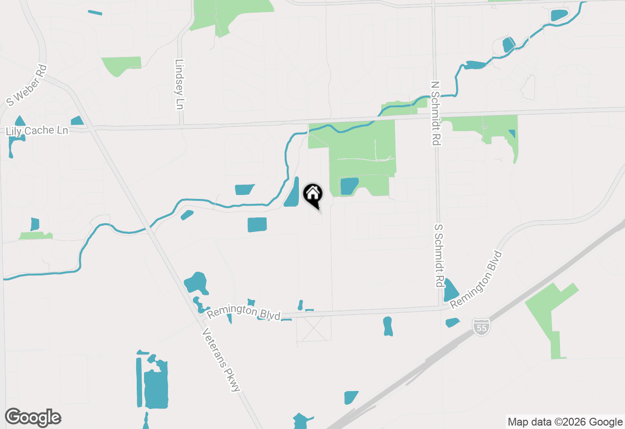 Map of 478 S Orchard Drive, Bolingbrook, IL 60440