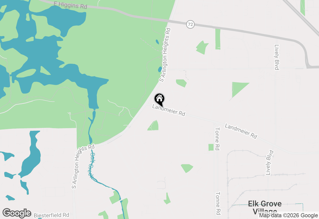 Map of 309 Landmeier Road, Elk Grove Village, IL 60007