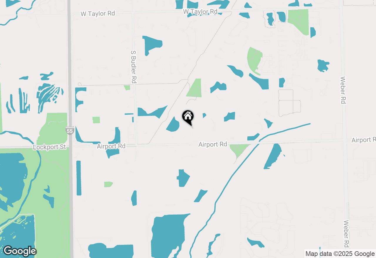 Map of 338 Richfield Trail, Romeoville, IL 60446