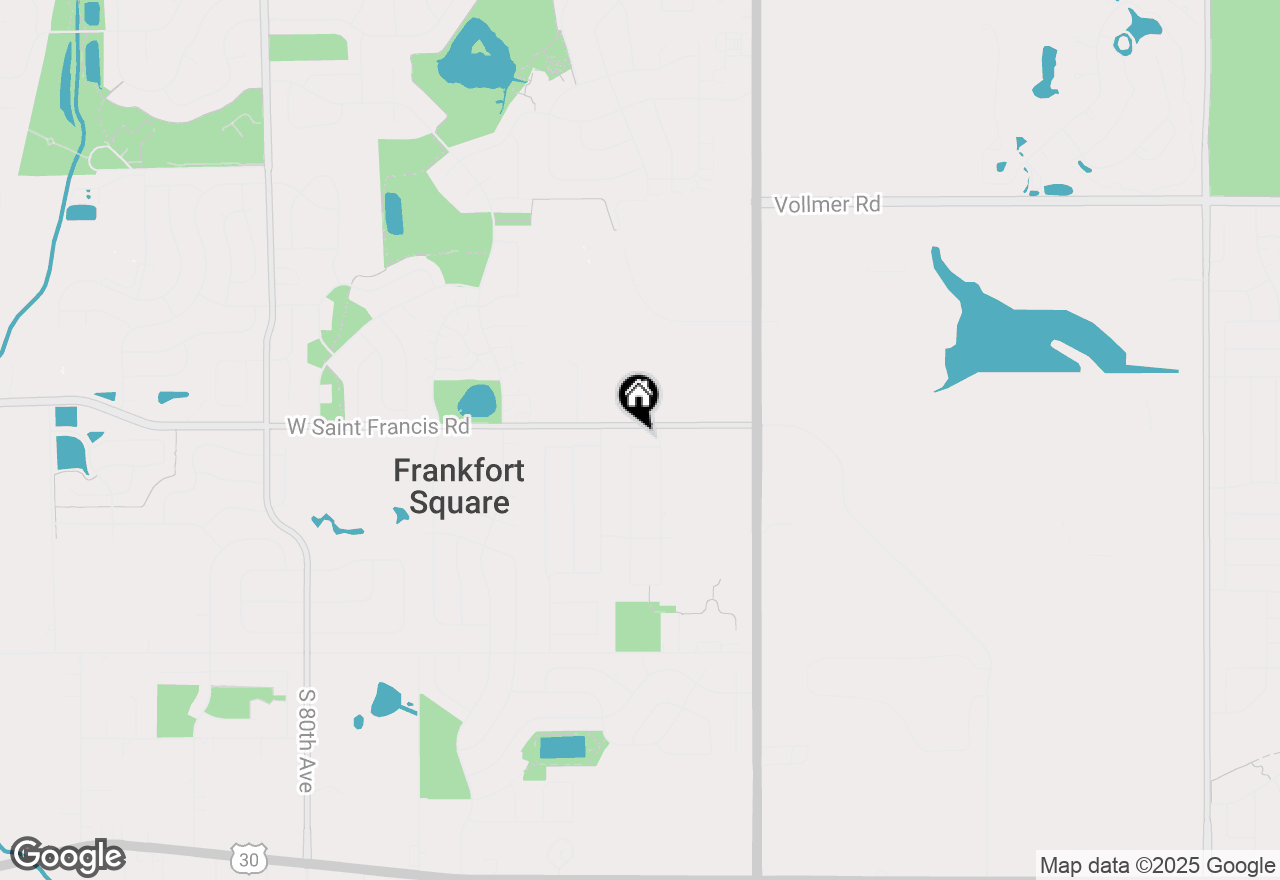 Map of 7406 W Quail Circle, Frankfort, IL 60423