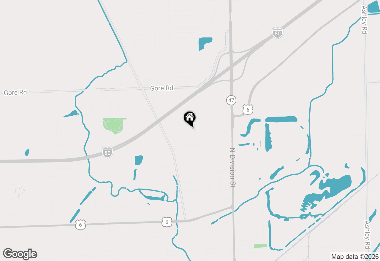 Map of 2375 Chestnut Lane, Morris, IL 60450