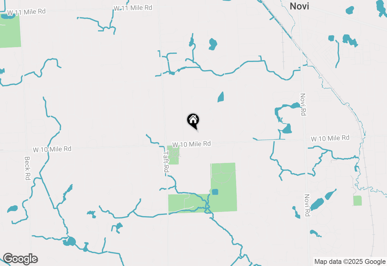 Map of 44855 Yorkshire Drive, Novi, MI 48375
