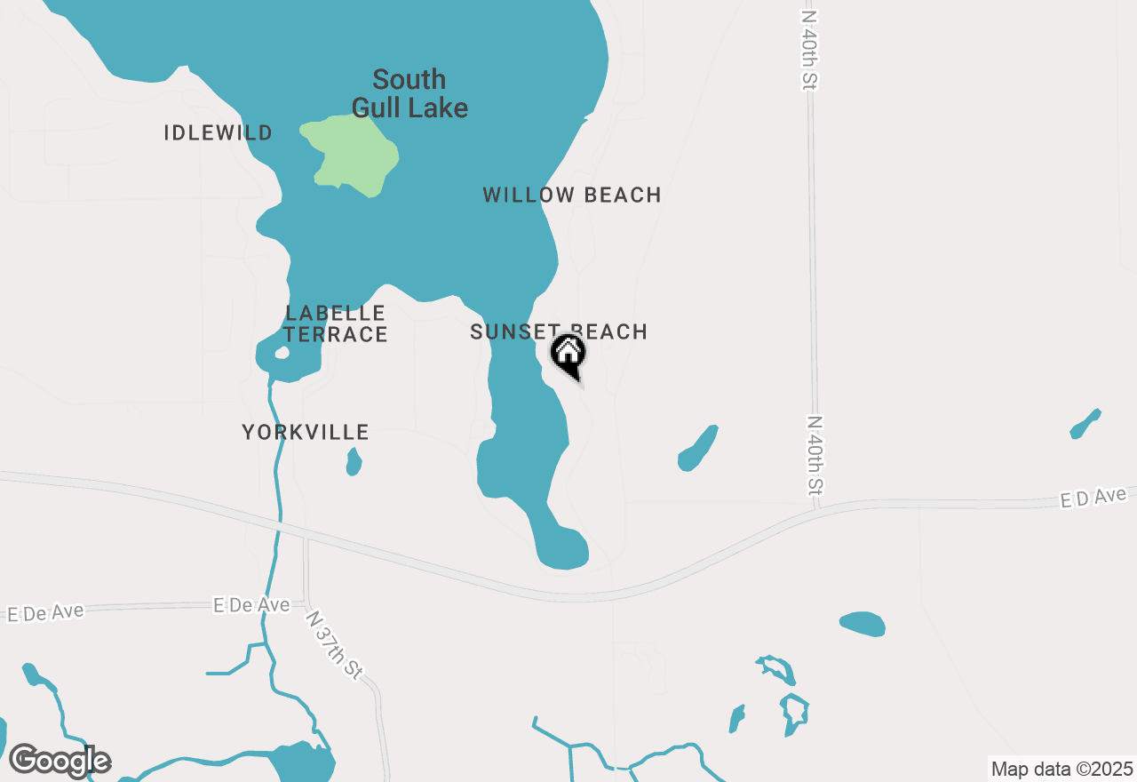 Map of 456 E Gull Lake Drive, Augusta, MI 49012