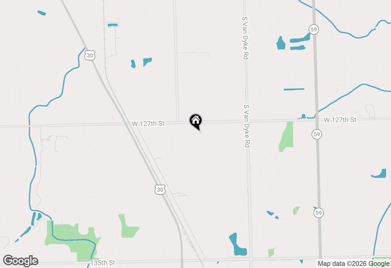 Map of 12708 S Harry Circle, Plainfield, IL 60585