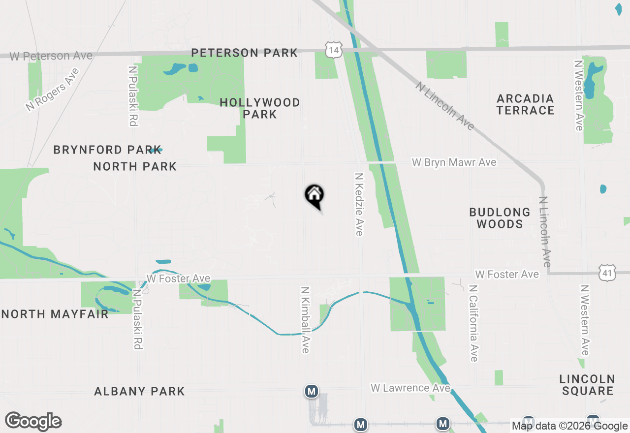 Map of 5404 N Christiana Avenue, Chicago, IL 60625