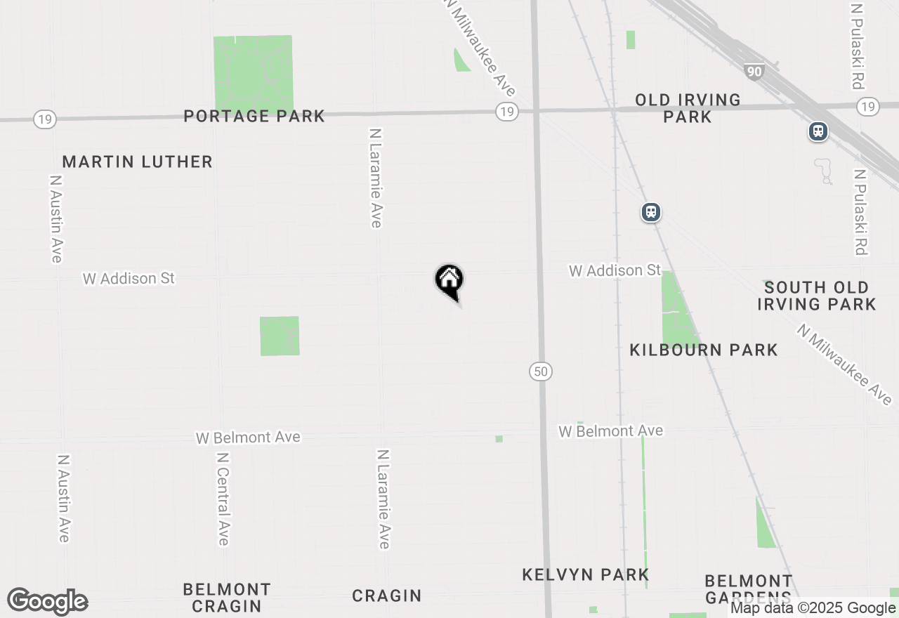 Map of 5014 W Cornelia Avenue, Chicago, IL 60641