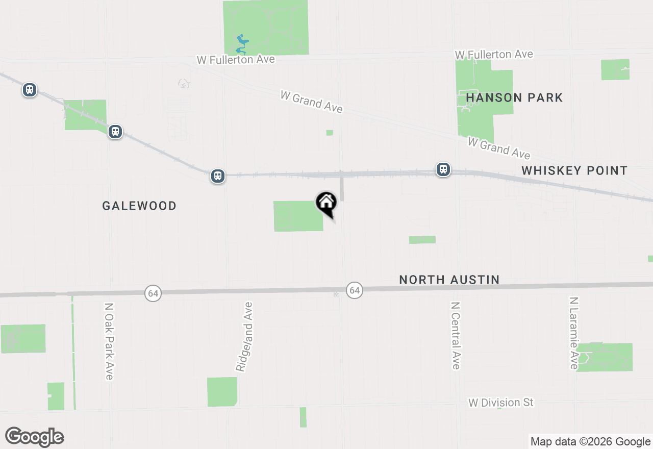 Map of 1813 N Mcvicker Avenue, Chicago, IL 60639
