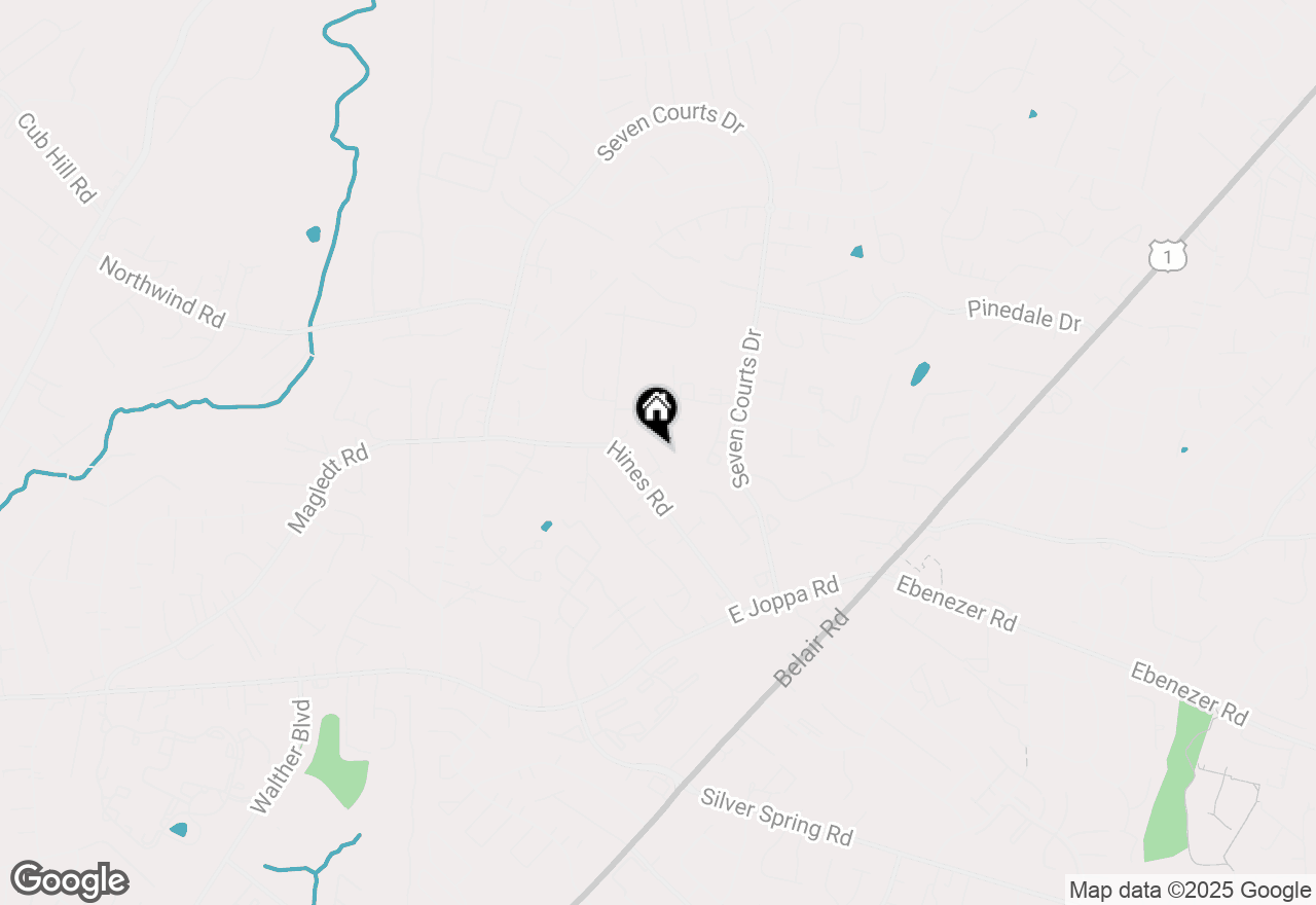 Map of 14 Hinesleigh Court, Baltimore, MD 21234