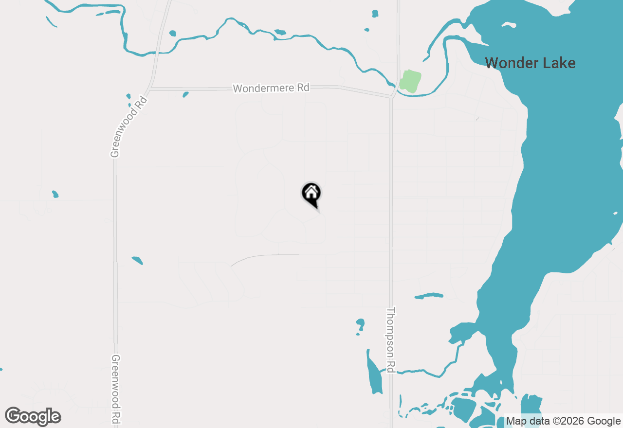 Map of 9100 Marissa Trail, Wonder Lake, IL 60097