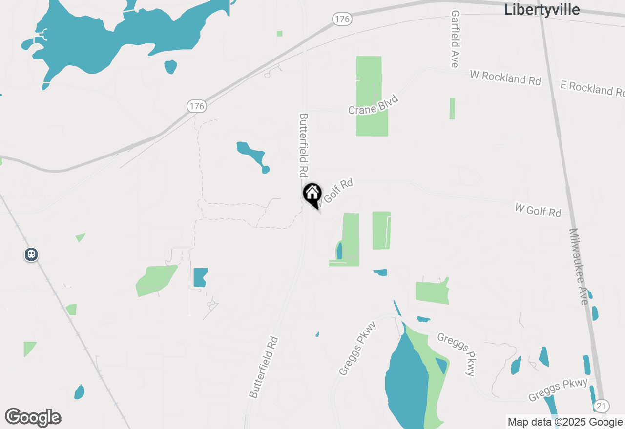 Map of 2346 Sarazen Drive, Vernon Hills, IL 60061