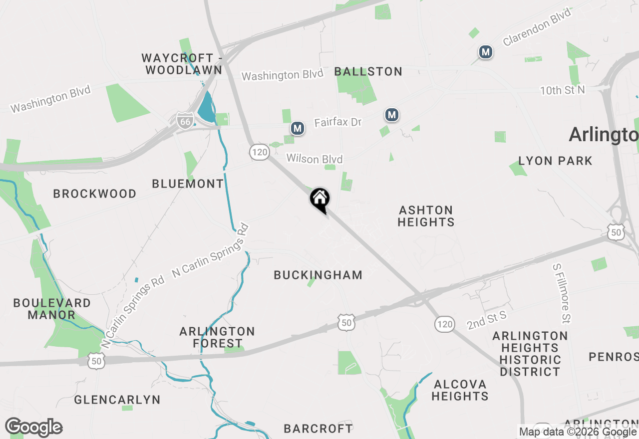 Map of 4141 Henderson Road N #606, Arlington, VA 22203