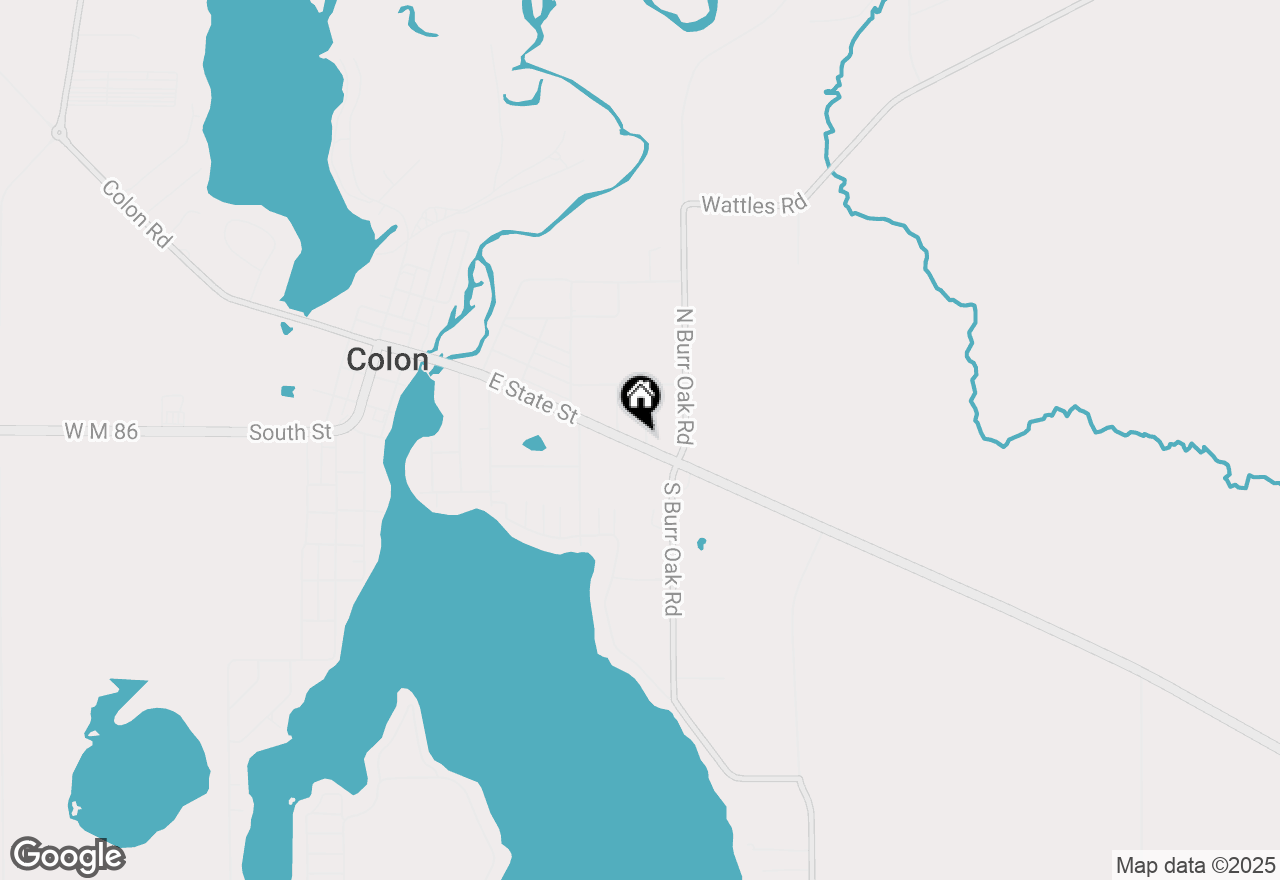 Map of 733 E State Street, Colon, MI 49040