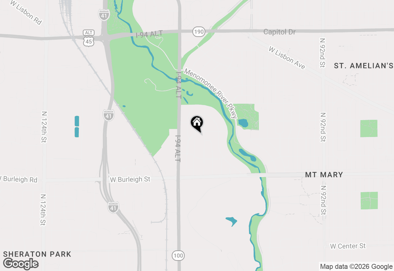 Map of 3278 N 106th St, Wauwatosa, WI 53222
