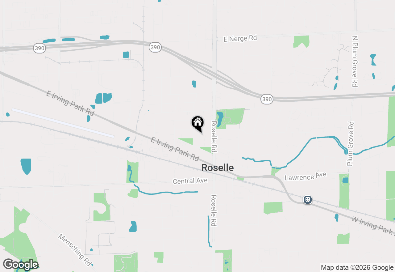 Map of 52 W Glenlake Avenue, Roselle, IL 60172