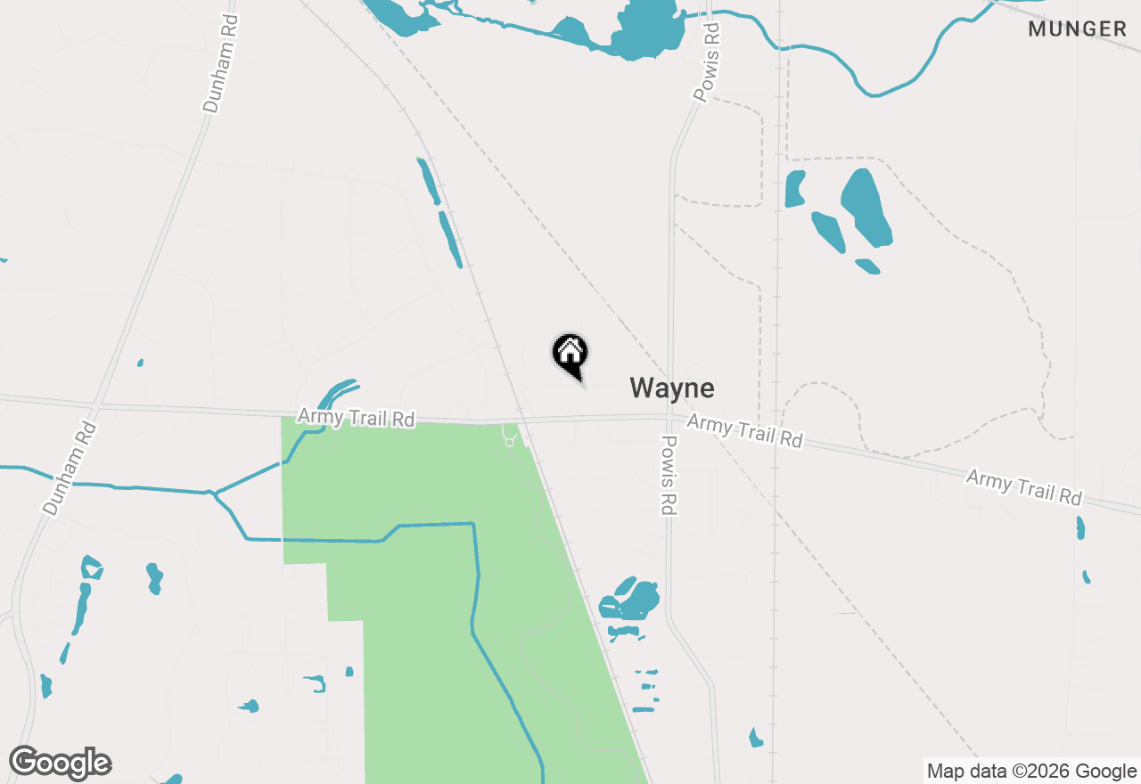 Map of 32W183 Glos Street, Wayne, IL 60184