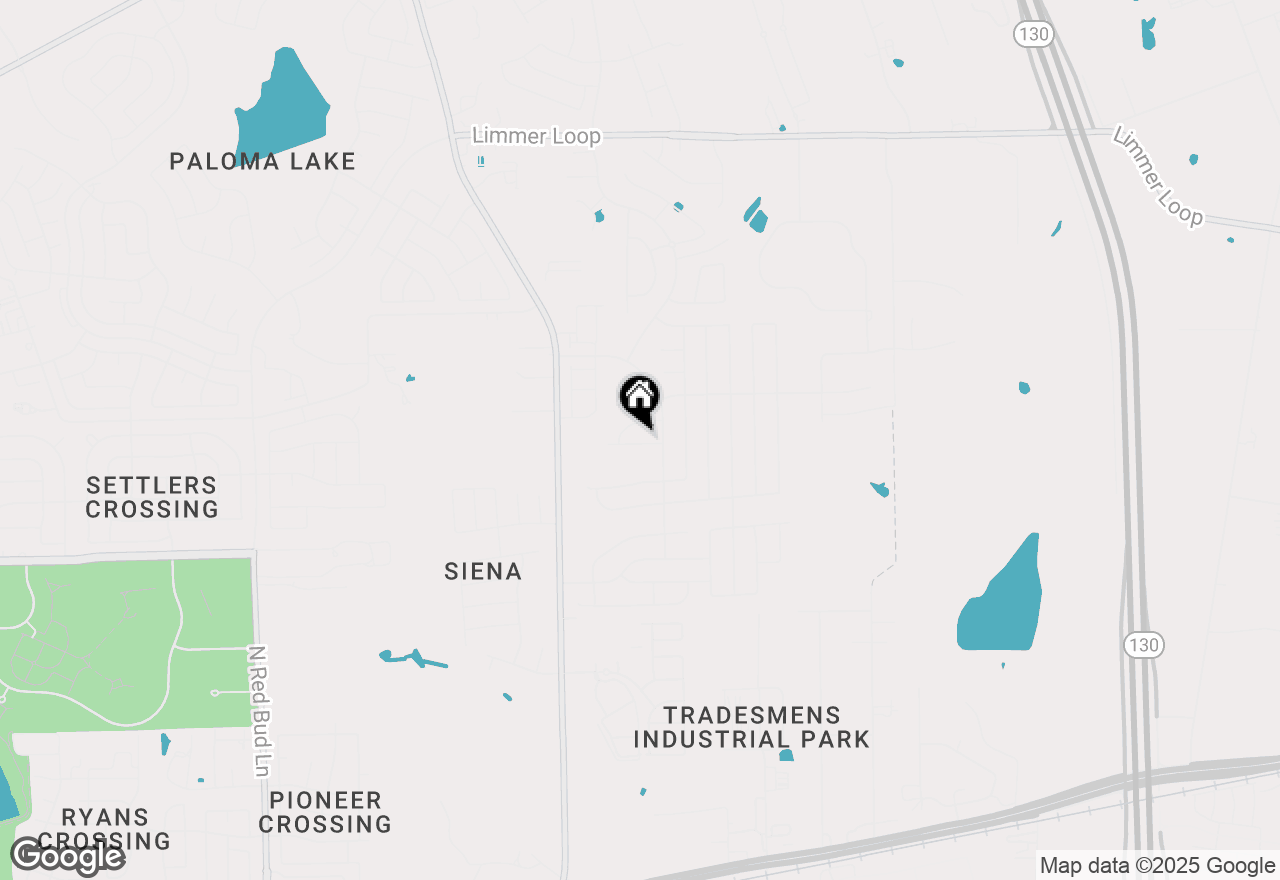 Map of 5836 Novaro Pl, Round Rock, TX 78665
