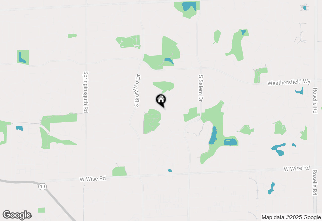 Map of 1027 Duxbury Lane, Schaumburg, IL 60193