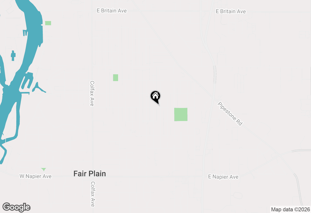 Map of 1199 Monroe Street, Benton Harbor, MI 49022