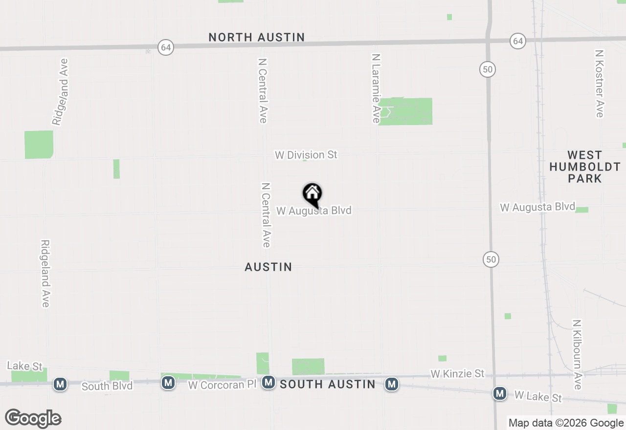 Map of 5415 W Augusta Boulevard, Chicago, IL 60651