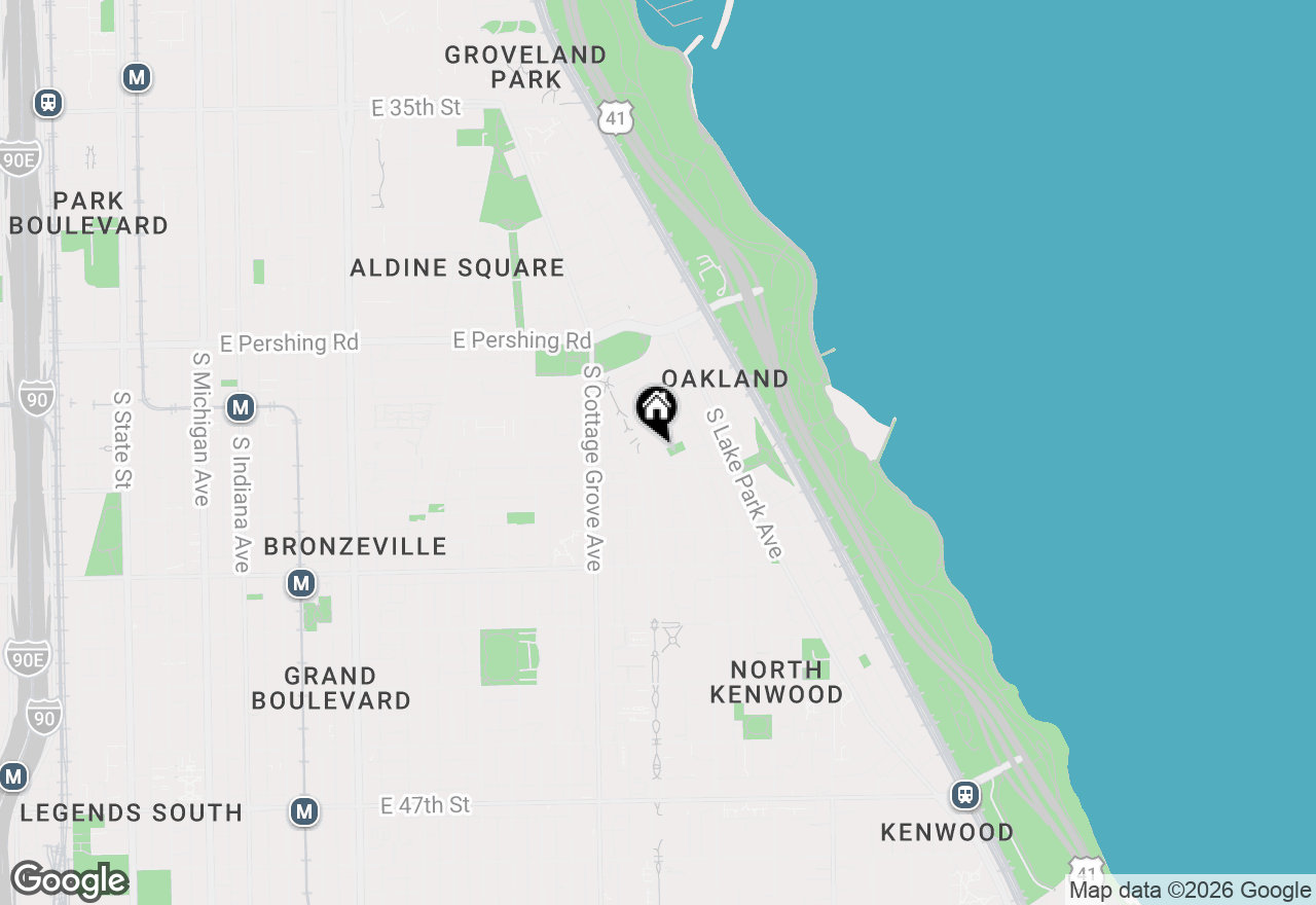 Map of 4043 S Drexel Boulevard #104, Chicago, IL 60653