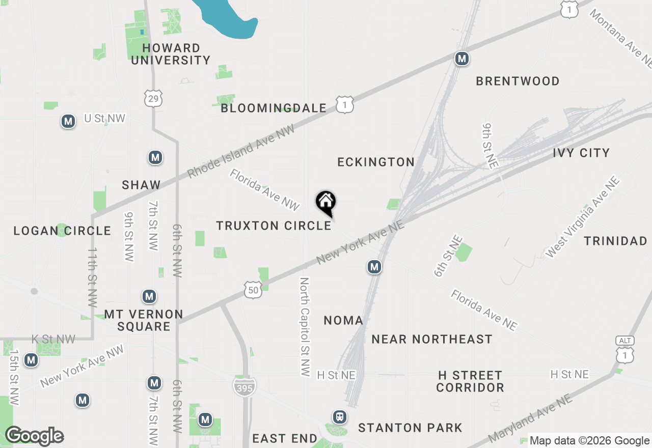 Map of 50 Florida Avenue Ne #110, Washington, DC 20002