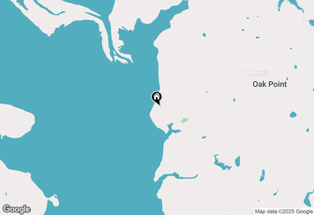 Map of 1210 Emerald Sound Boulevard, Oak Point, TX 75068