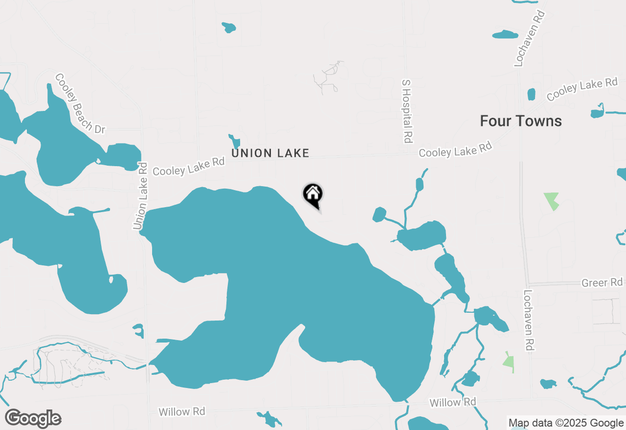 Map of 7420 Locklin, West Bloomfield, MI 48324