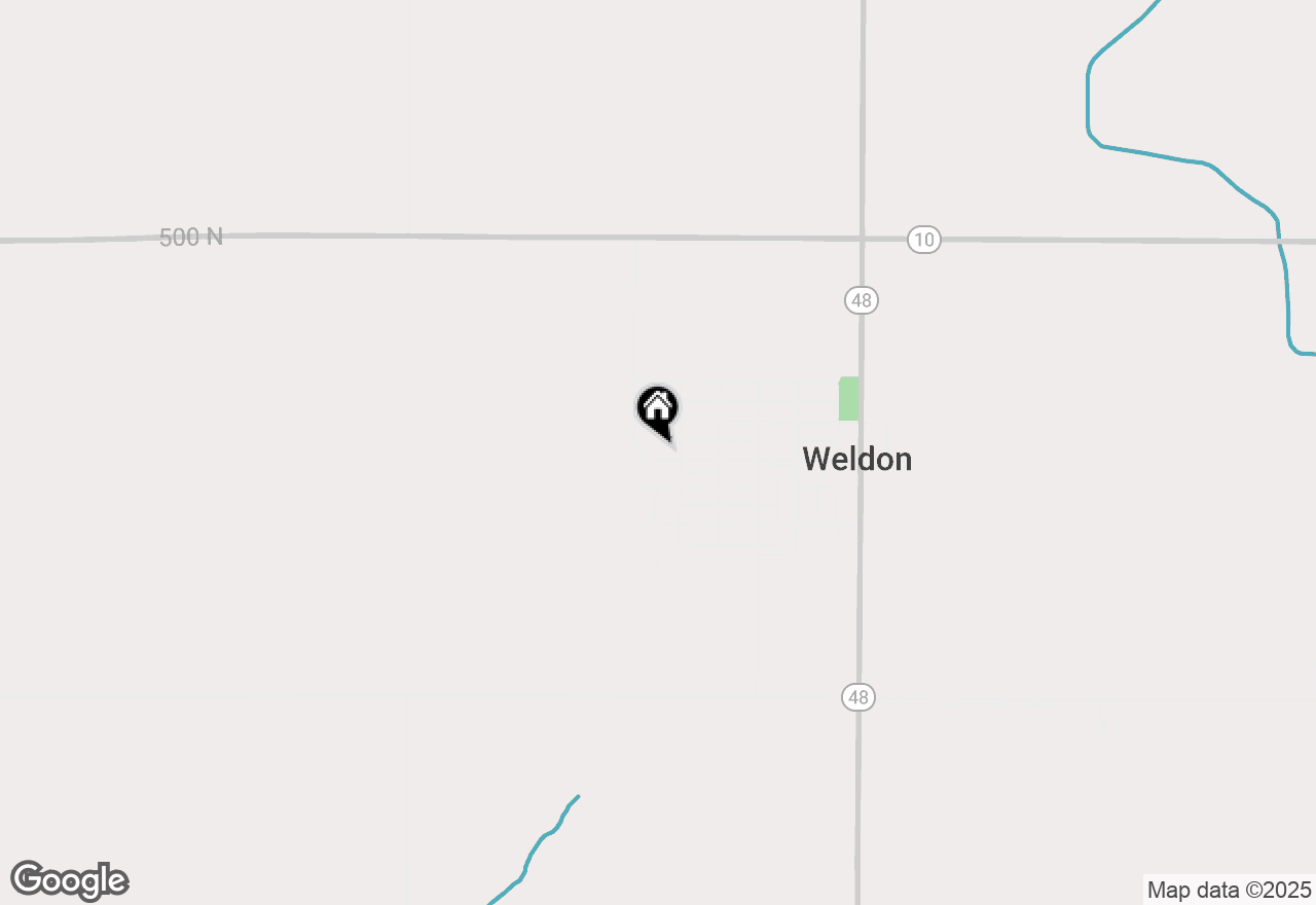 Map of 650 Maple Street, Weldon, IL 61882