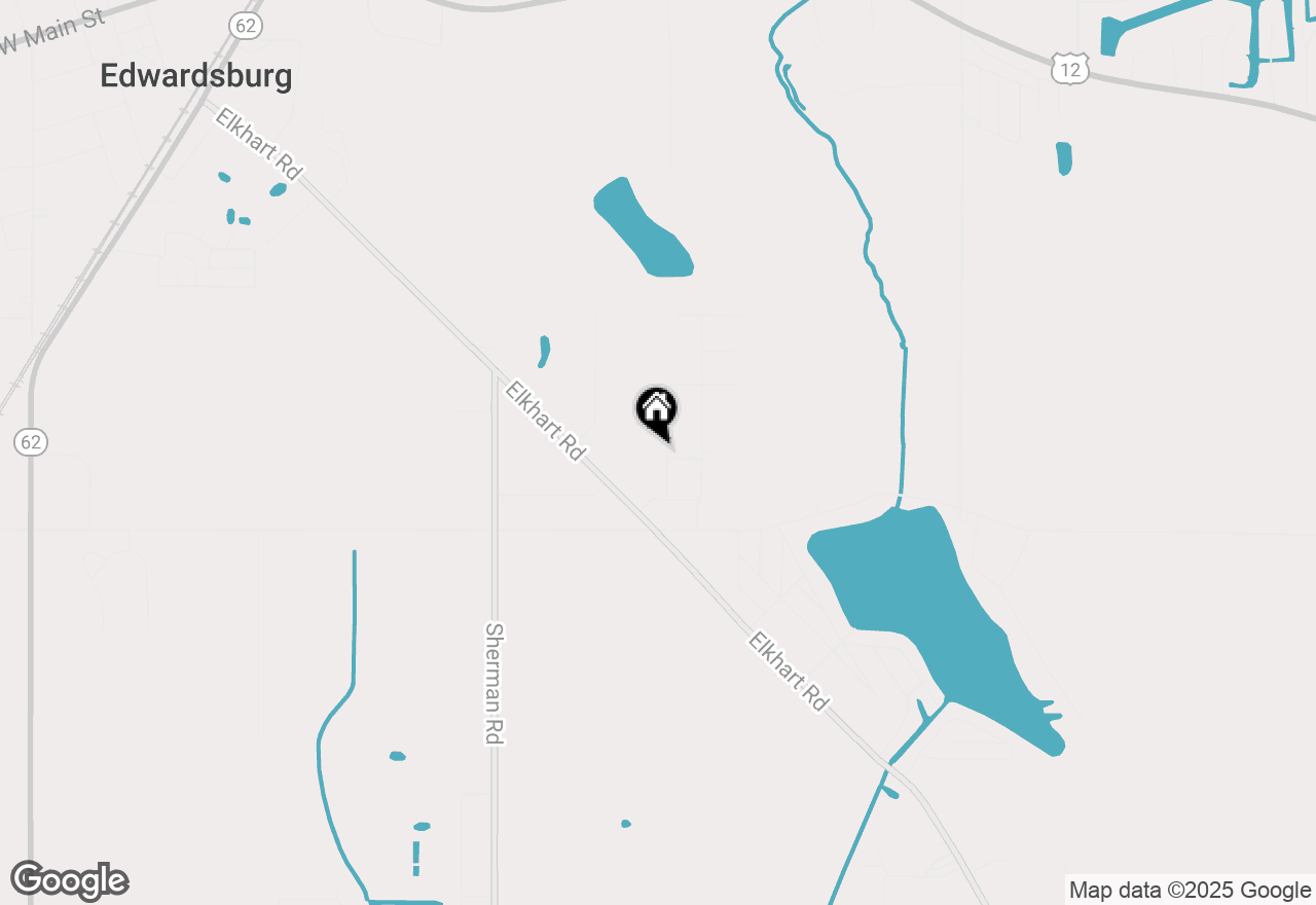 Map of 69846 Roy Drive, Edwardsburg, MI 49112