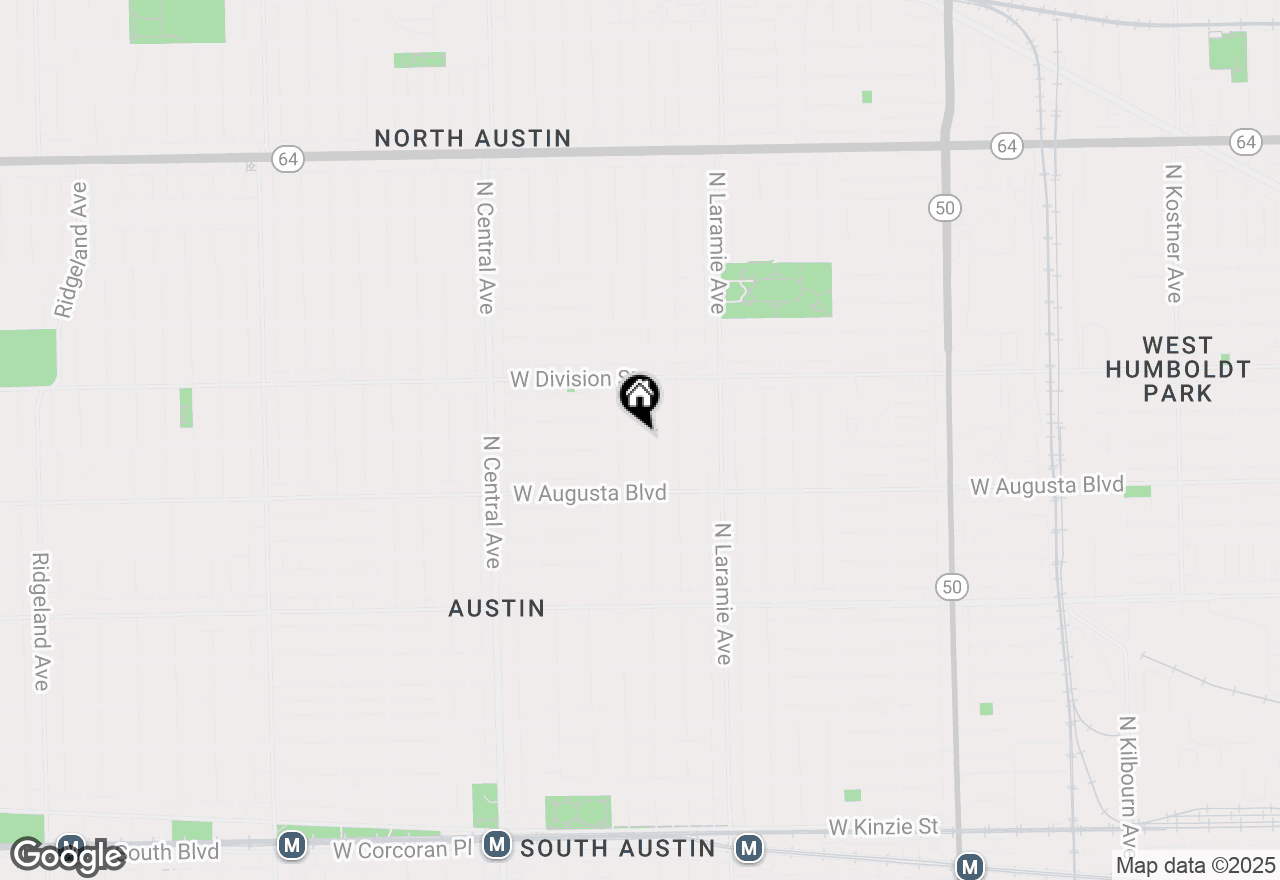 Map of 1059 N Lorel Avenue, Chicago, IL 60651