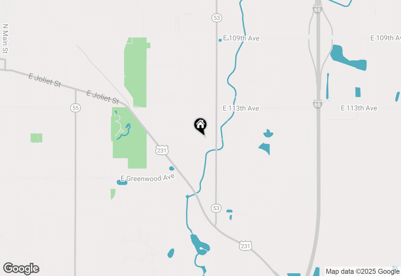 Map of 1811 Chessington Circle, Crown Point, IN 46307
