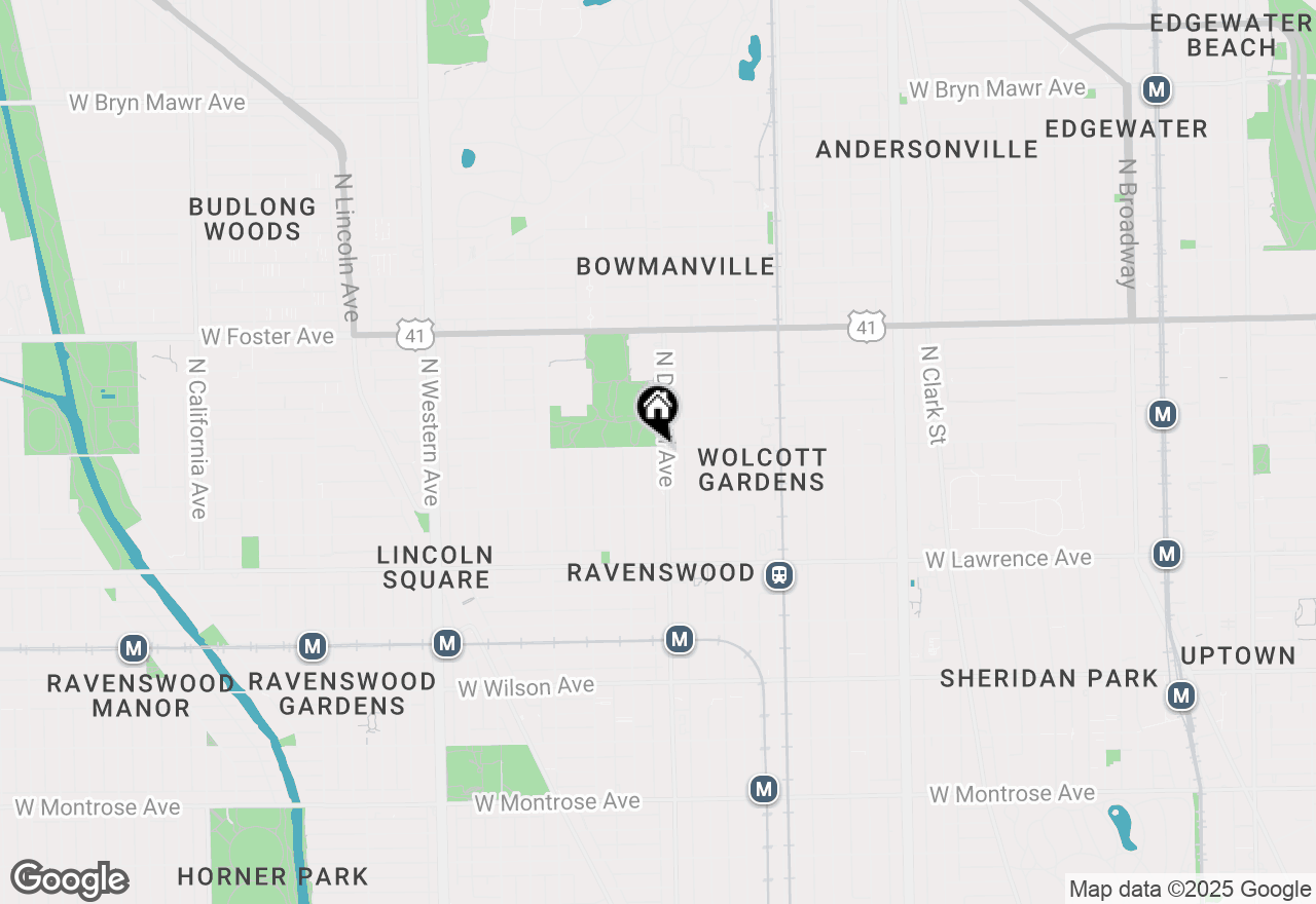 Map of 2005 W Argyle Street #1N, Chicago, IL 60640