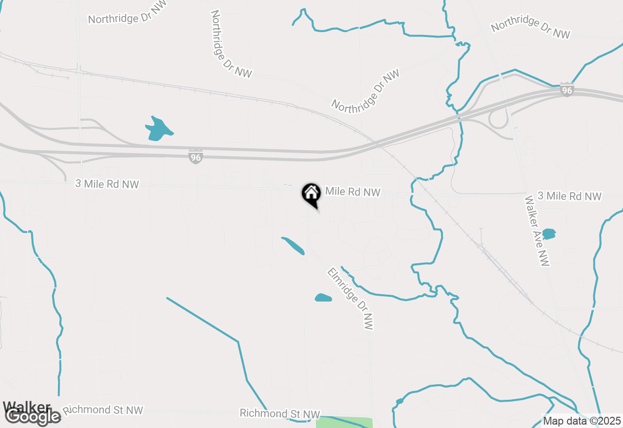 Map of 2716 Elmridge Drive Nw, Grand Rapids, MI 49534