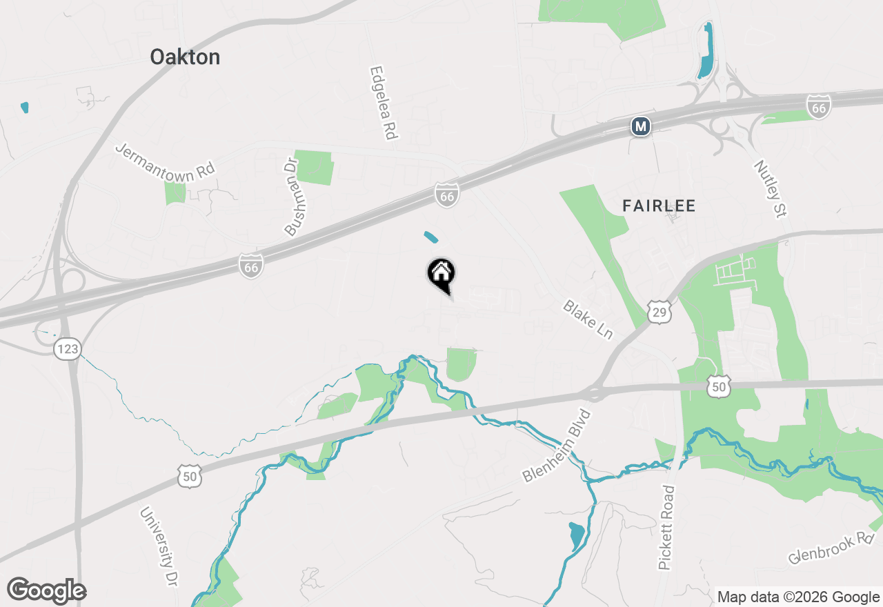 Map of 3109 Buccaneer Court #001, Fairfax, VA 22031