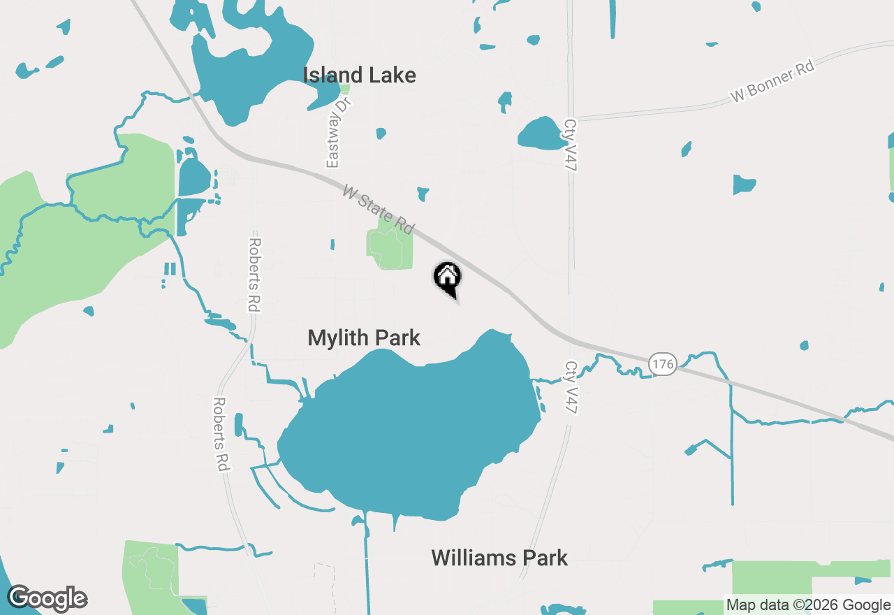 Map of 4349 Waters Edge Drive, Island Lake, IL 60042
