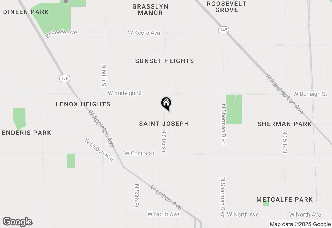 Map of 2952 N 51st St, Milwaukee, WI 53210