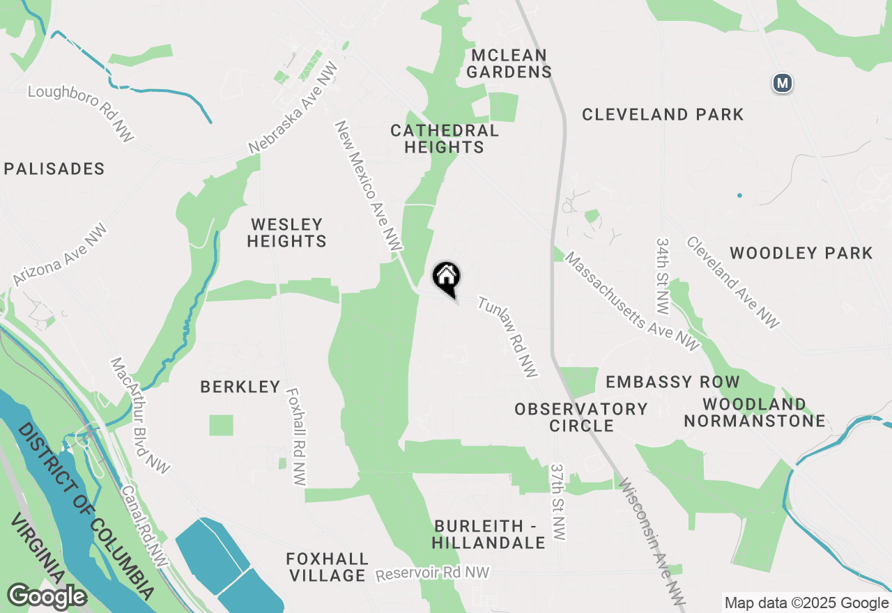 Map of 4000 Tunlaw Road Nw #1030, Washington, DC 20007