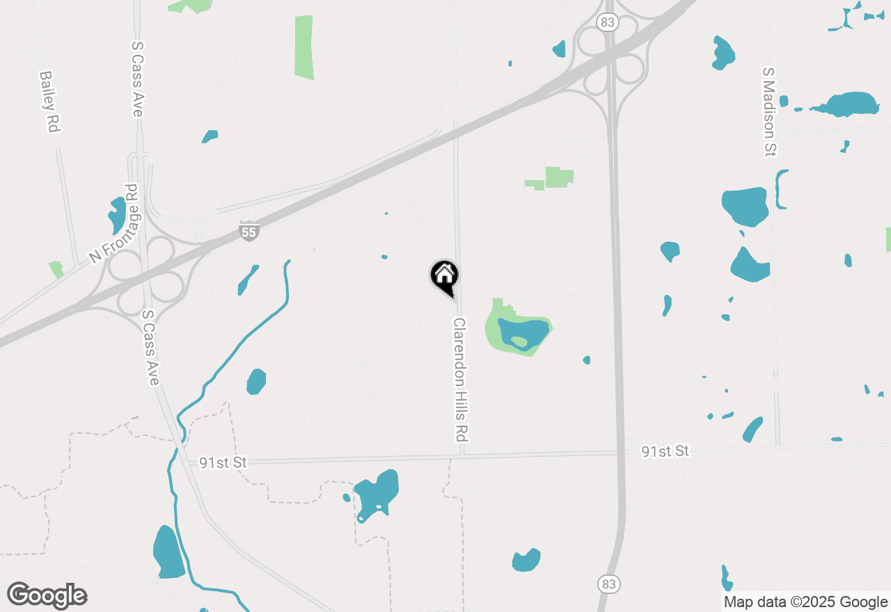 Map of 17W033 87th Street, Willowbrook, IL 60527