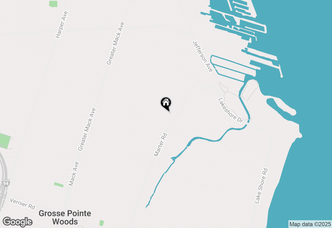 Map of 23000 Maxine Street, St Clair Shores, MI 48080