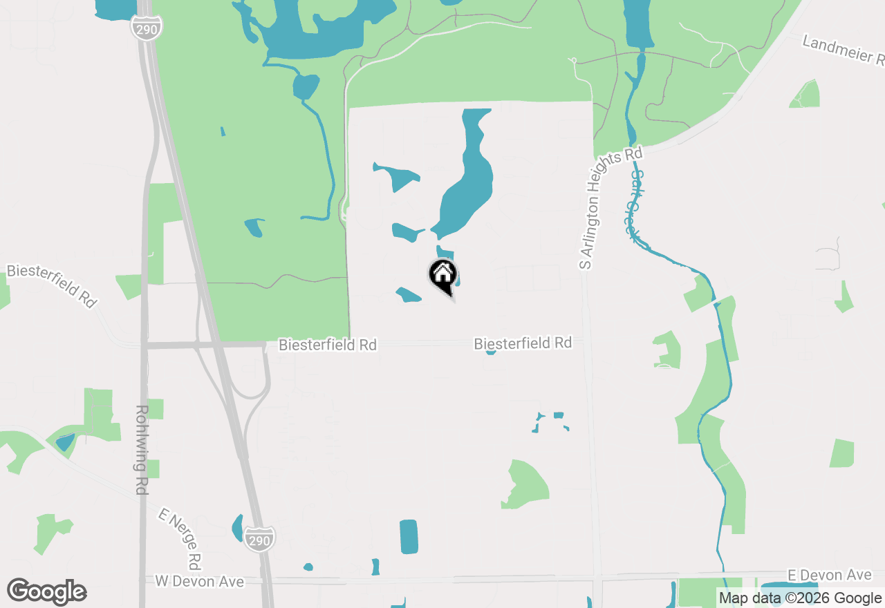 Map of 815 Leicester Road #114A, Elk Grove Village, IL 60007