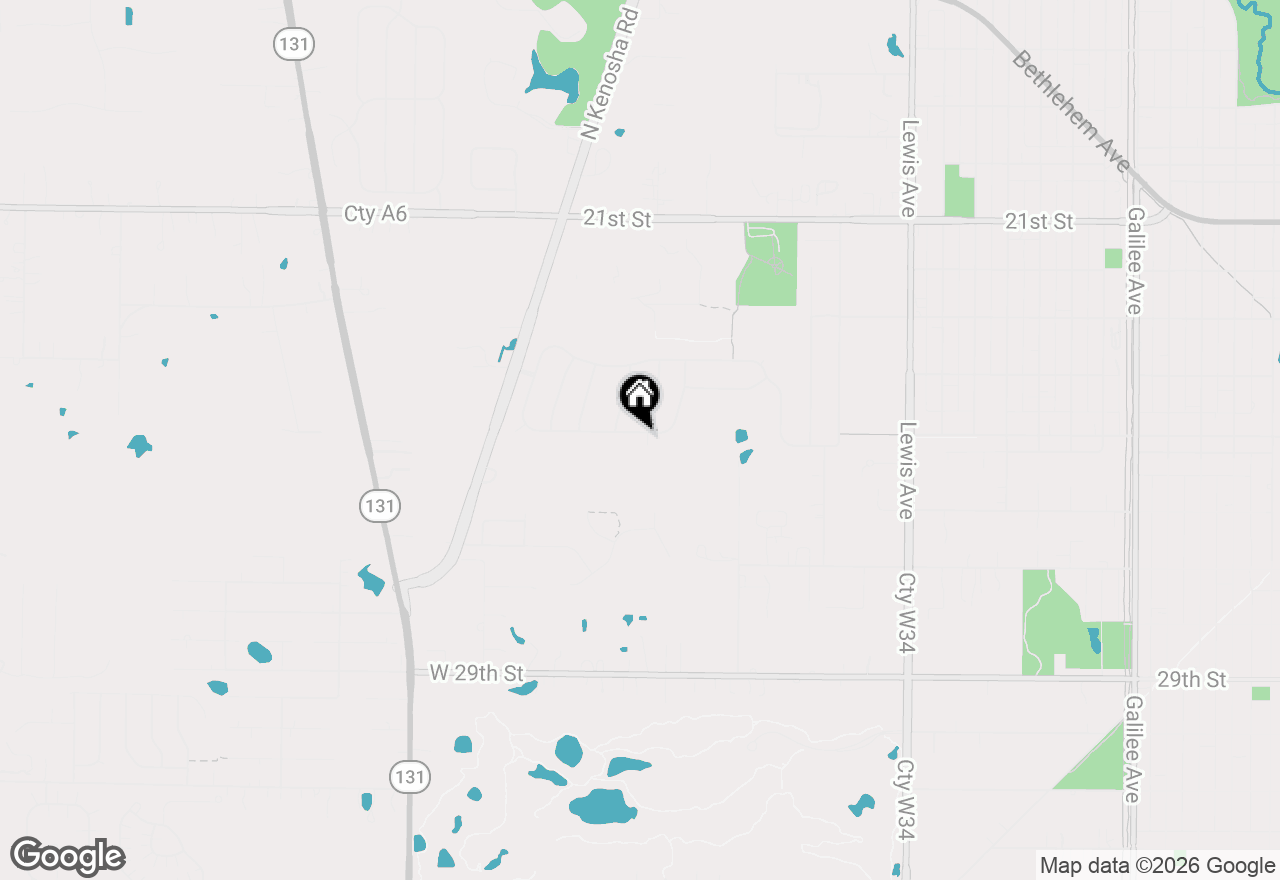 Map of 3801 Phillip Drive, Zion, IL 60099