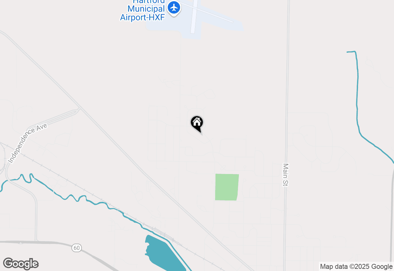 Map of 852 Stonecrop Dr, Hartford, WI 53027